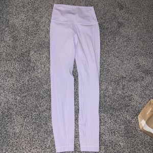 Lululemon Align Pants 25” lavender like new